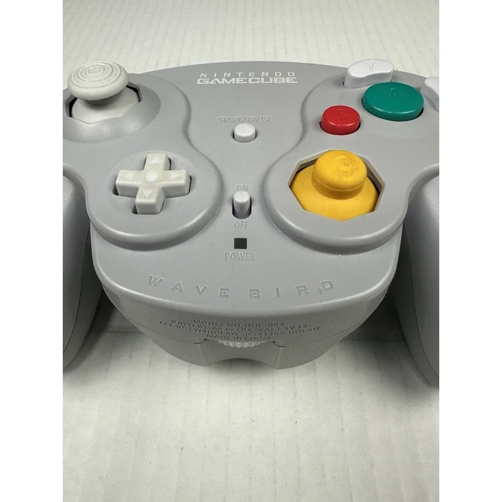 OEM Nintendo GameCube WaveBird Wireless Controller Grey UNTESTED AS IS